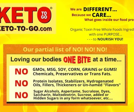 KETO TO GO at Organica Natural Foods