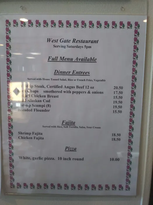 West Gate Restaurant Picture 9