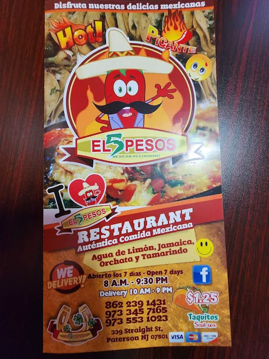El 5 pesos Mexican restaurant Picture 4