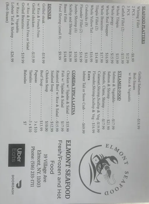 Elmont Seafood Restaurant/Market Picture 5