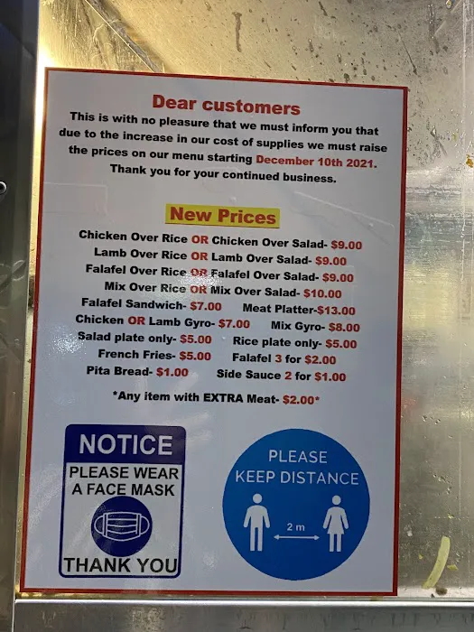 Middle Eastern Halal Cart Picture 5