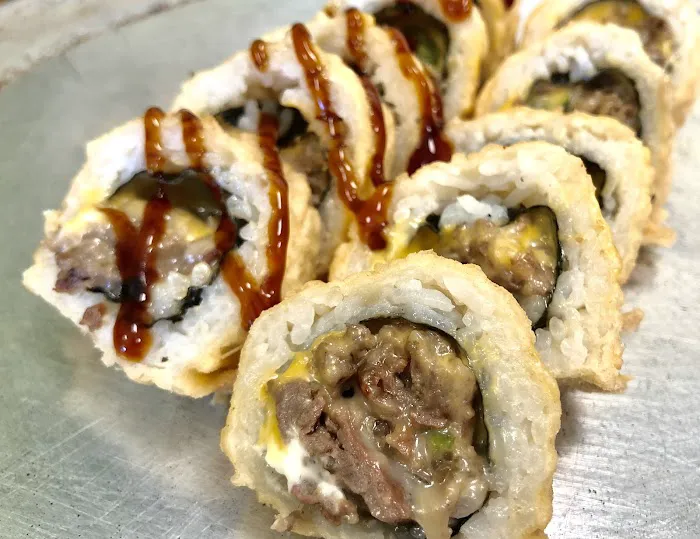 Burger Teriyaki Sushi Picture 5