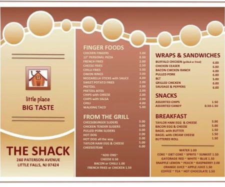 The Shack at Little Falls Sports Complex