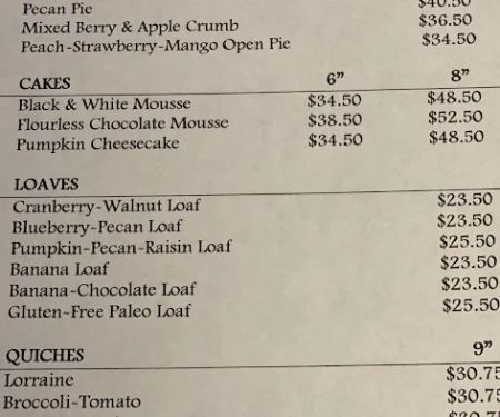 Bradley's Desserts & Catering