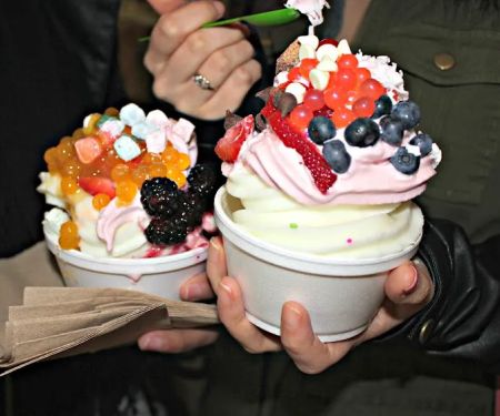 CUPS Frozen Yogurt