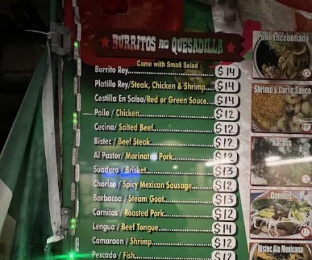 Tacos el gallo rey Mexican food truck