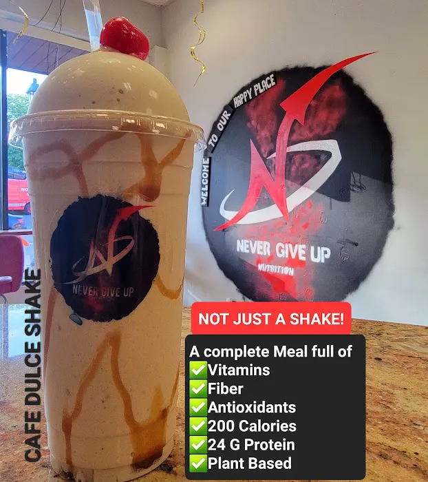 NEVER GIVE UP PROTEIN SHAKES Picture 2