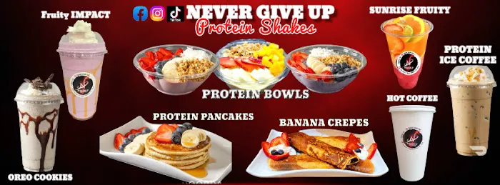 NEVER GIVE UP PROTEIN SHAKES Picture 4