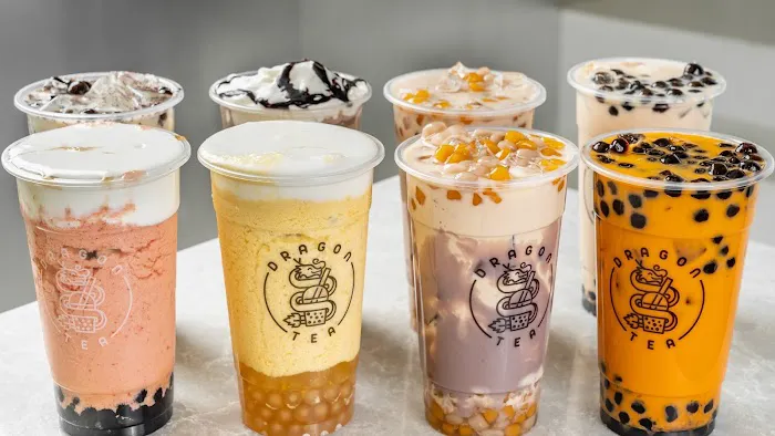 Dragon Tea & Mochi Donut Picture 1