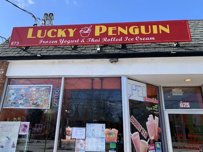 Lucky Penguin Frozen Yogurt Bubble tea Picture 3