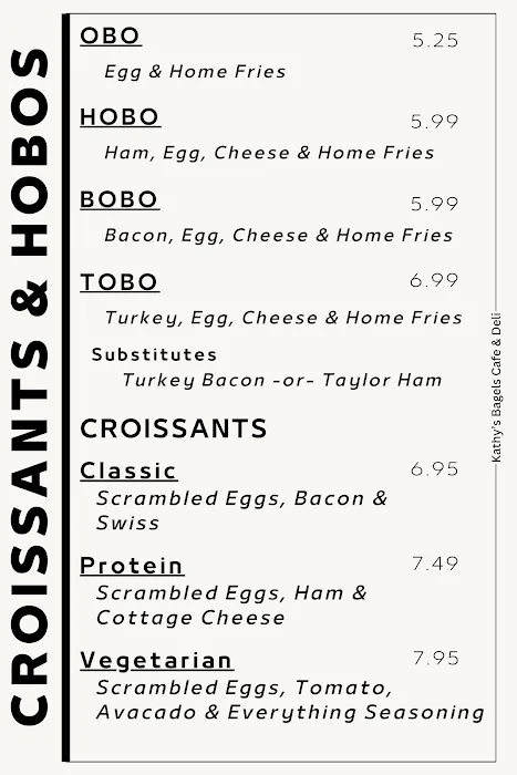 Kathy’s Bagels Cafe & Deli Picture 10