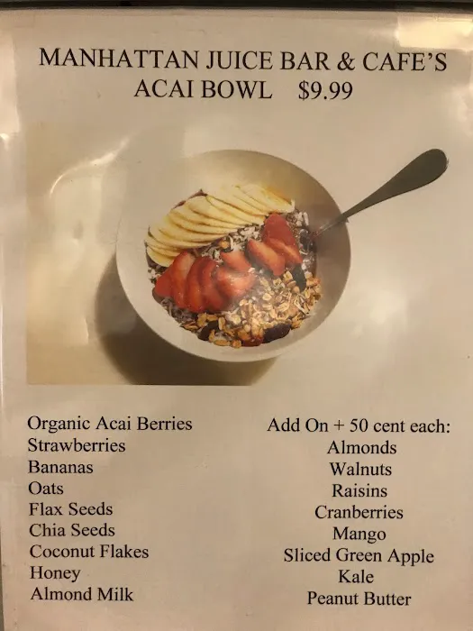 Manhattan Juice Bar & Cafe Picture 5