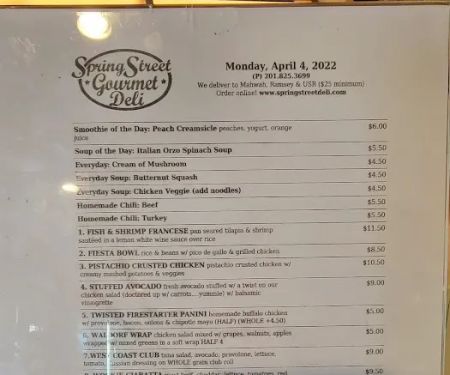 Spring Street Gourmet Deli