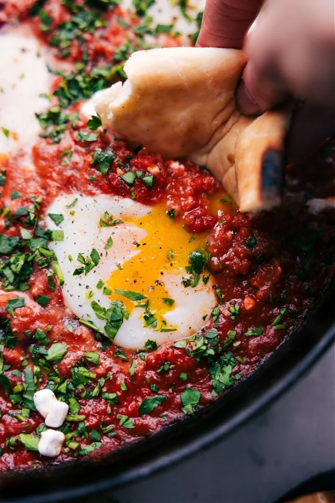 Best Shakshuka Near Me: A Middle Eastern Dish with Poached Eggs and Spicy Tomato Sauce
