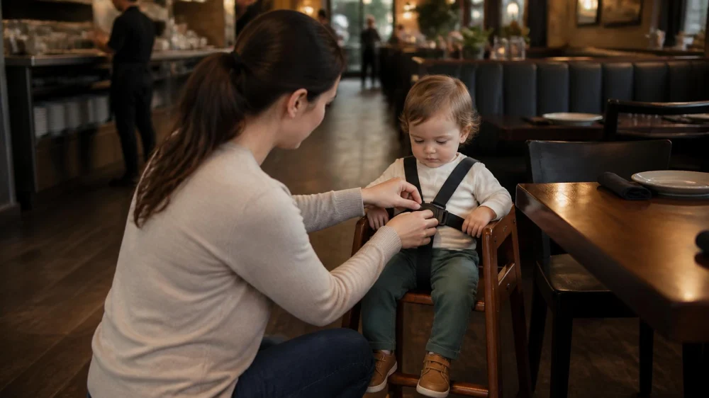 Restaurant High Chair Check: Stability and Placement