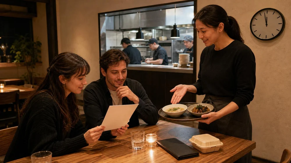 Restaurant Kitchen Closing Time: Ask What Is Available