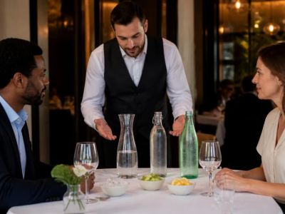 Restaurant Water Service: Tap, Bottled, Sparkling, Cost, and Refills