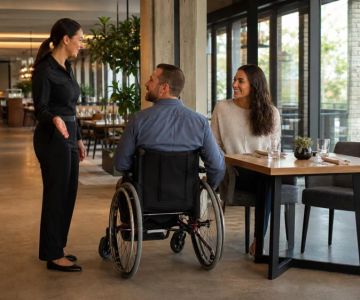 Restaurant Seating Request: Describe Access and Space