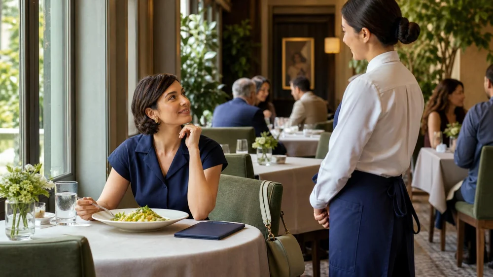 Dining Alone at a Restaurant: Choose Your Seat, Pace, and Payment