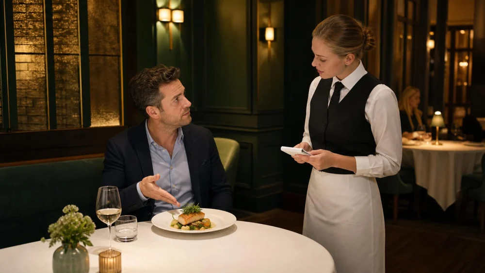 Wrong Dish at a Restaurant? Pause Before Eating and Ask for a Recheck