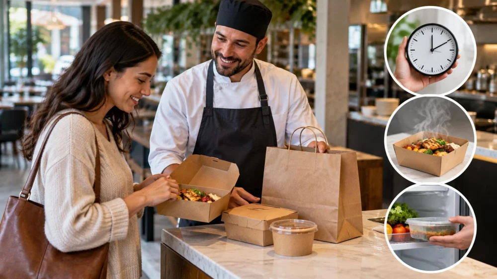 Restaurant Takeaway Check: Packaging, Timing, and Leftovers