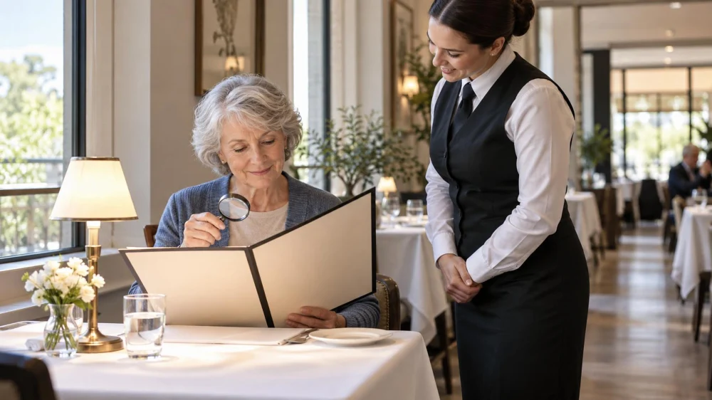 Restaurant Table Lighting: Reading, Glare, and Access