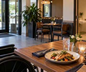 Restaurant Accessibility Call: Entry, Seating, and Toilet