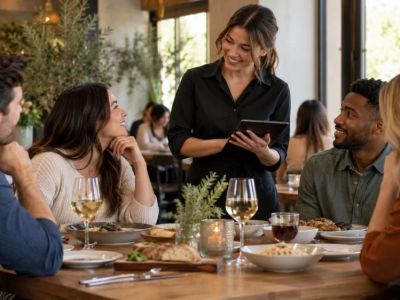 Dining Reservation Change: Party Size, Time, and Confirmation