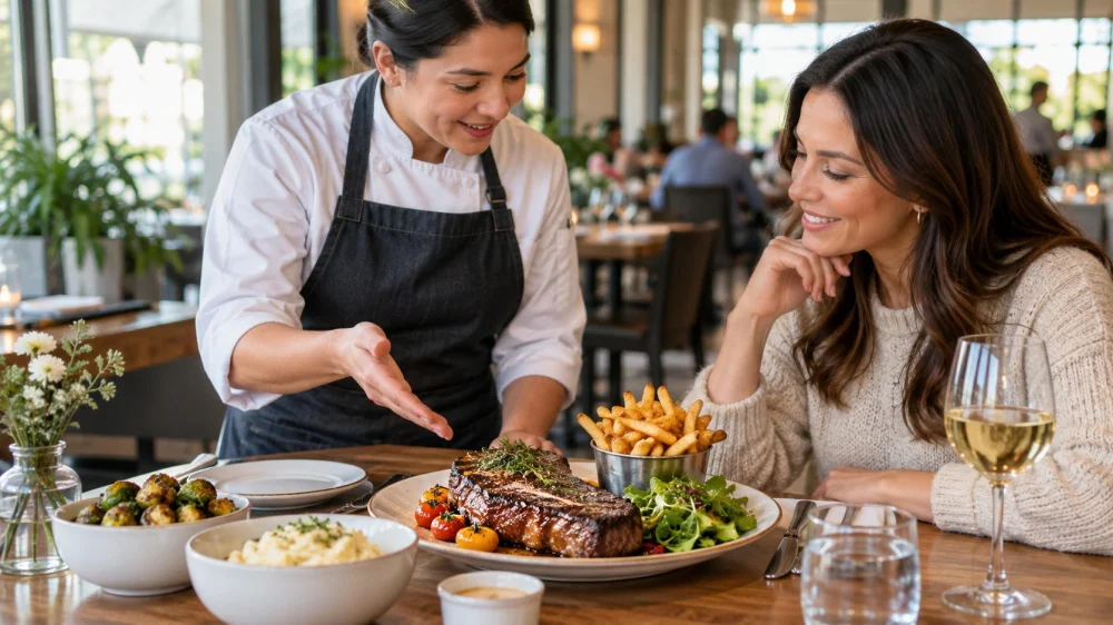 Restaurant Menu Portion Check: Size, Sides, and Sharing