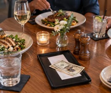 Restaurant Split Bill Plan: Items, Tax, Tips, and Receipts