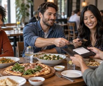 Restaurant Split Bill Plan: Orders, Tax, and Gratuity