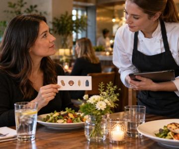 Restaurant Allergy Card: Clear Wording, Staff, and Backup