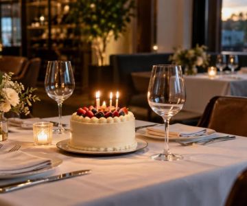 Restaurant Birthday Booking: Cake, Seating, and Service Timing