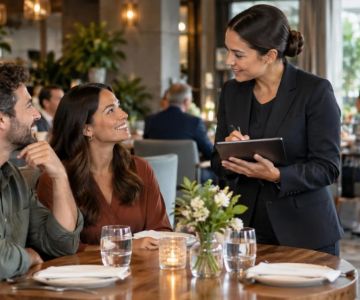 Restaurant Reservation Notes: Time, Party, Access, and Contact
