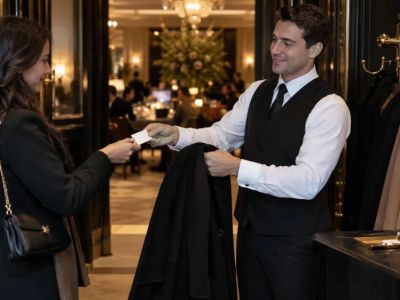 Restaurant Coat Check: Ticket, Valuables, and Closing Time
