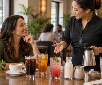 Restaurant Beverage Choice: Caffeine, Sweetness, and Size