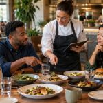 Restaurant Group Order Review: Names, Portions, and Allergens