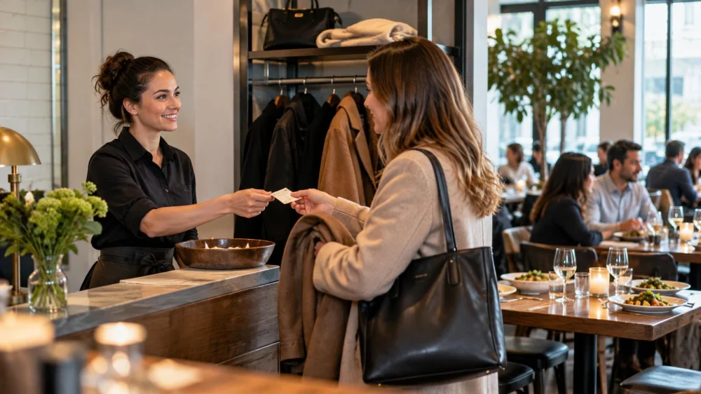 Restaurant Coat Storage: Tickets, Valuables, and Pickup